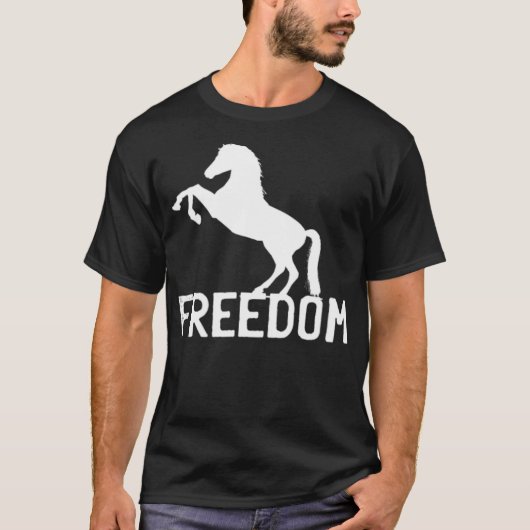 馬のユーモアsabrina tシャツ (正面)