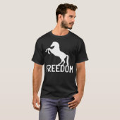 馬のユーモアsabrina tシャツ (正面フル)