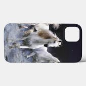 馬のランニング装飾用クッション Case-Mate iPhoneケース (裏面 (横))