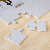 『馬のランニング雪』 ジグソーパズル (側面)