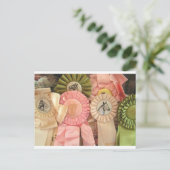 馬のリボンの郵便はがきの馬好き ポストカード (スタンド正面)