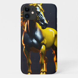 馬のロゴ iPhone 11 Barely Thereケース ケース