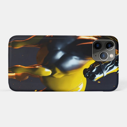 馬のロゴ iPhone 11 Barely Thereケース Case-Mate iPhoneケース (裏面(横))