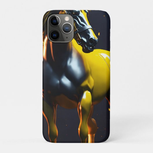 馬のロゴ iPhone 11 Barely Thereケース Case-Mate iPhoneケース (裏)