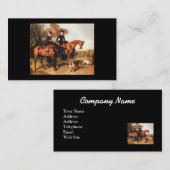 馬のヴィンテージの名刺 名刺 (正面/裏面)