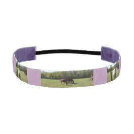 馬の一突きのヘッドバンド アスレチックヘッドバンド
