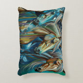 馬の三尾 アクセントクッション (正面(垂直))