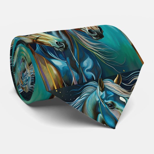 馬の三尾 ネクタイ (ロール)