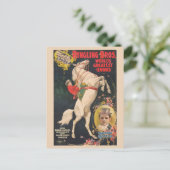 馬の上にマダムアダカステッロのサーカスのポスター ポストカード (スタンド正面)