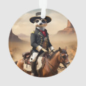 馬の上のメルカート：唯一の見知らぬ人かもしれない オーナメント (裏面)