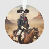 馬の上のメルカート：唯一の見知らぬ人かもしれない オーナメント (正面)