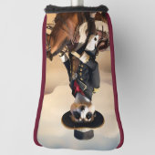 馬の上のメルカート：唯一の見知らぬ人かもしれない ゴルフヘッドカバー (回転90)