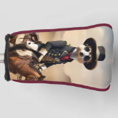 馬の上のメルカート：唯一の見知らぬ人かもしれない ゴルフヘッドカバー (正面)