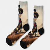 馬の上のメルカート：唯一の見知らぬ人かもしれない ソックス (左)