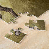 馬の中国のな(占星術の)十二宮図動物の芸術の年 ジグソーパズル (側面)