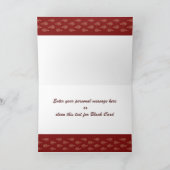 馬の中国のカードのカスタマイズ可能な年 シーズンカード (内部)