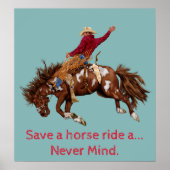 馬の乗り手 ポスター (正面)