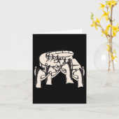 馬の人に賭け馬術ギフトフーをレース カード (黄色い花)