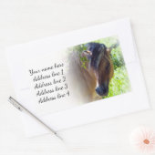 馬の住所 シール (封筒)