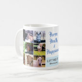 馬の健康と幸福 – Herd コーヒーマグカップ (正面左)