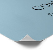 馬の共通コ無地のートのカラーチャート ポスター (角)