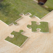 馬の写真のロバおよび子馬の家および台所装飾 ジグソーパズル (側面)