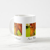 馬の写真を収集マグカップ コーヒーマグカップ (正面左)