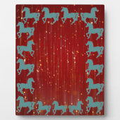 馬の写真プラーク フォトプラーク (正面)