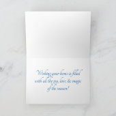 馬の冬の妖精 シーズンカード (内部)