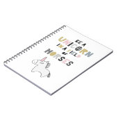 馬の分野のユニコーンがあって下さい ノートブック (左側)