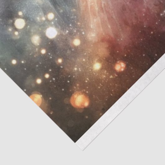 馬の切り離しを持つ魔法の風景の少女 薄葉紙 (詳細)