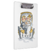 馬の前に荷車を積む クリップボード (右)