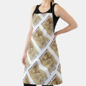 馬の力は素晴らしいことだレオナルド・ダ・ヴィンチ エプロン (インサイチュ)