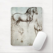 馬の勉強-レオナルド・ダ・ヴィンチ マウスパッド (マウス)
