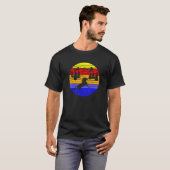 馬の動物 Tシャツ (正面フル)
