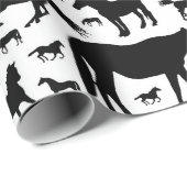 馬の包装紙またはデコページ ラッピングペーパー (ロールコーナー)