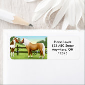 馬の友人ラベル ラベル (インサイチュ)