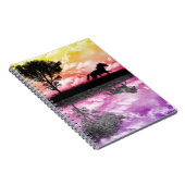 馬の反射のノート ノートブック (右側)