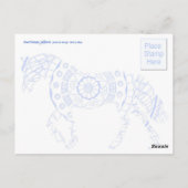 馬の口が作られたもの ポストカード (裏面)