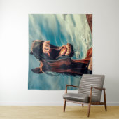 馬の口の歯ネイ野生馬の動物 タペストリー (インサイチュ)