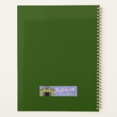 馬の可愛らしい日記 プランナー手帳 (裏面)