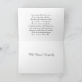 馬の同情カード カード (内部)