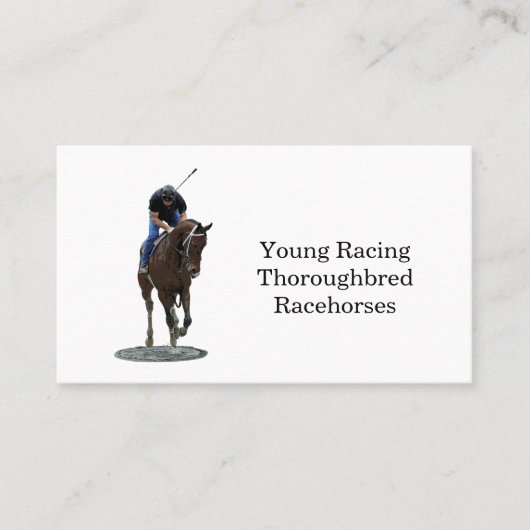 馬の名刺をギャロッピング 名刺 (正面)