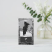 馬の名刺 名刺 (スタンド正面)