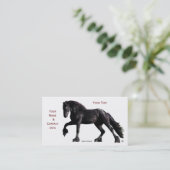 馬の名刺 名刺 (スタンド正面)