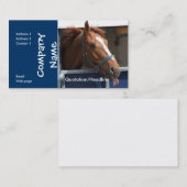 馬の名刺 名刺 (正面/裏面)