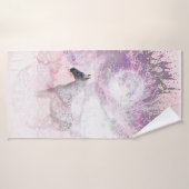 馬の吹雪 バスタオル (バスタオル)