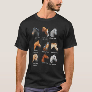 馬の品種ウエストリア乗馬ガールズウォム Tシャツ