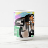 馬の喜び コーヒーマグカップ (中央)