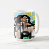 馬の喜び コーヒーマグカップ (正面右)